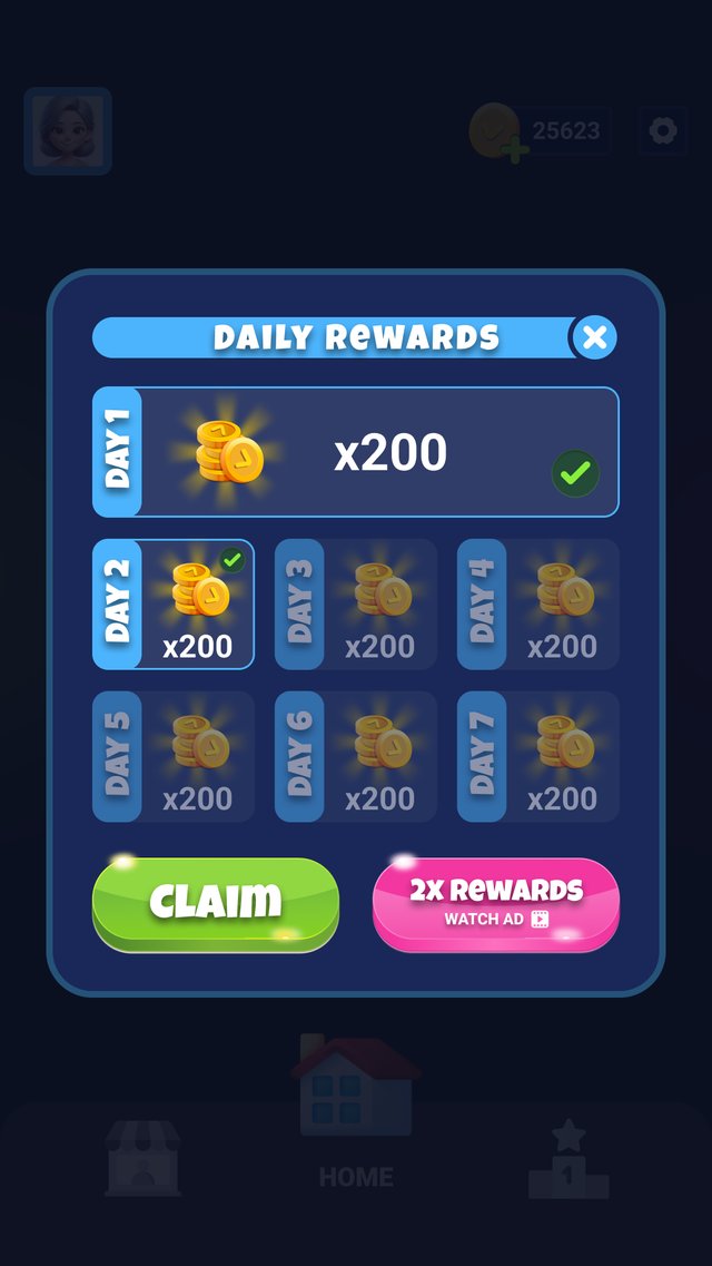 Arrow Run: Escape daily rewards screen