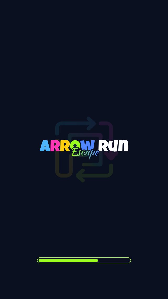 Arrow Run: Escape splash screen